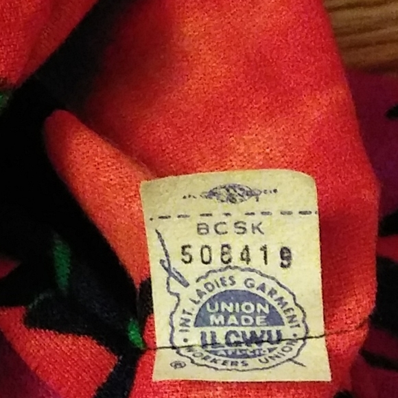 Vintage Flower Child Hippie ILGWU Made - Picture 5 of 5